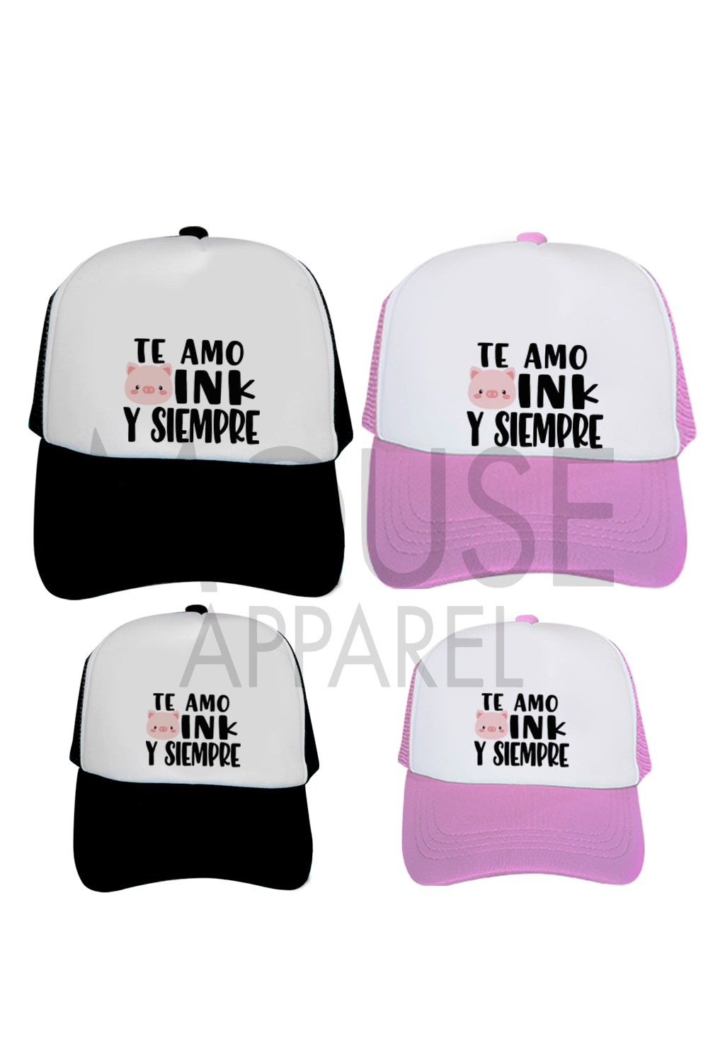 Gorras Familiares. Oink