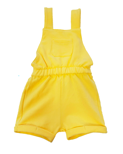 Jumper Short Niña - Amarillo