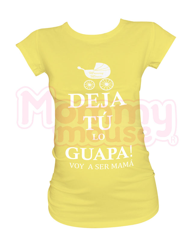 Blusa Maternidad Básica Manga corta. Deja tú lo guapa!.