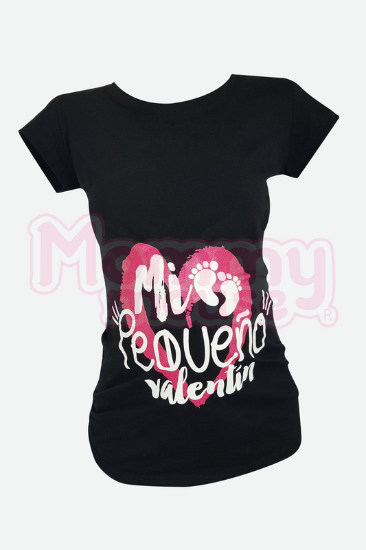 Blusa Maternidad Básica Manga corta. Pequeño Valentín.