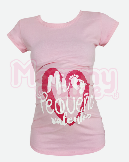 Blusa Maternidad Básica Manga corta. Pequeño Valentín.