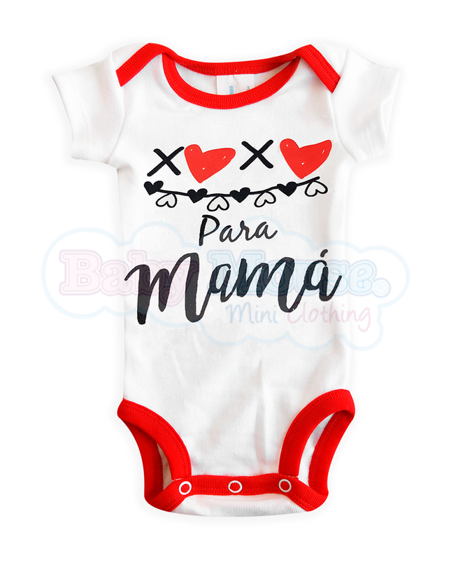Pañalero Manga Corta . XOXO