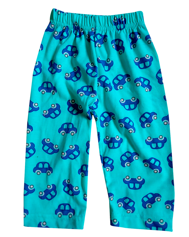 Pijama Manga larga 1 a 4 Años. Driving crazy