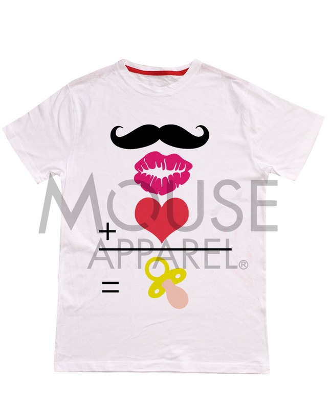 Playera caballero. Bigotes