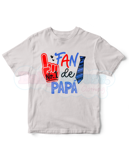 Playera Kids. Fan #1 de papá