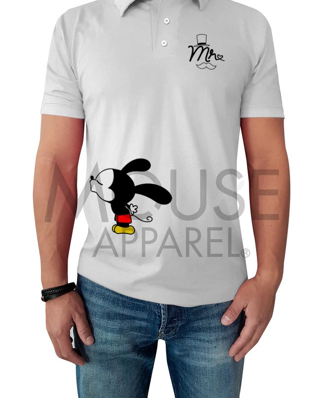 Playera Caballero Tipo polo. Mr. Mouse