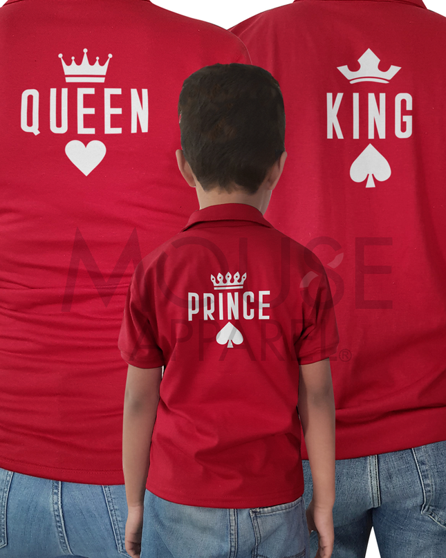 Playera Caballero Tipo polo. King