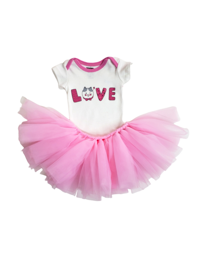 Tutú tela suave. ROSA