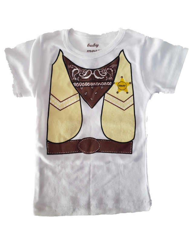 Playera kids niño. Sheriff