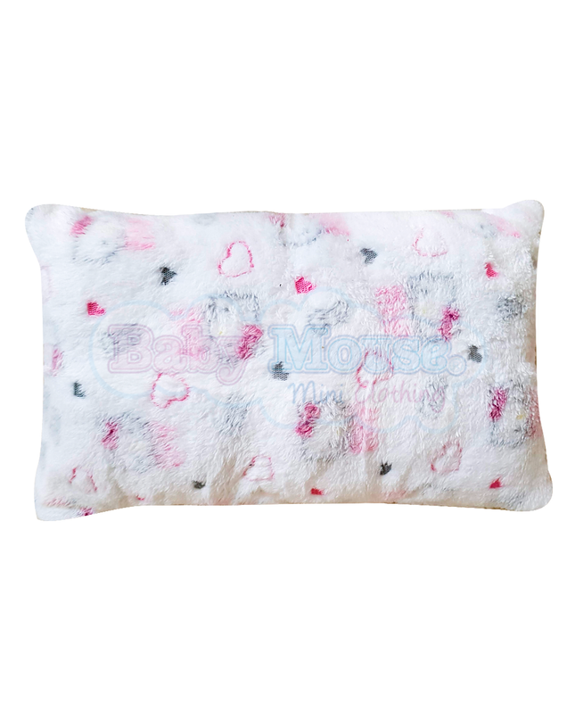 Almohada indeformable polar. Gatita blanca