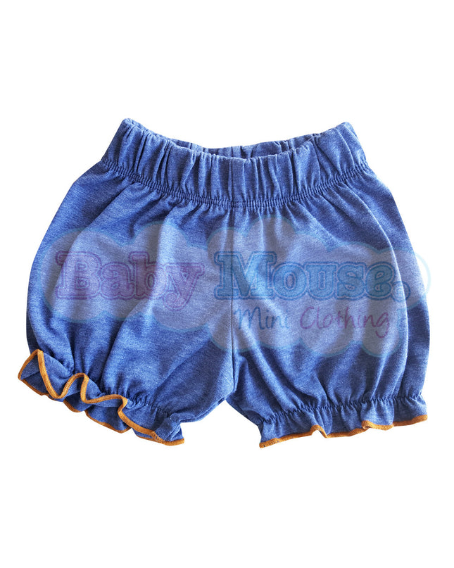 Bloomer tradicional para niña. Navy