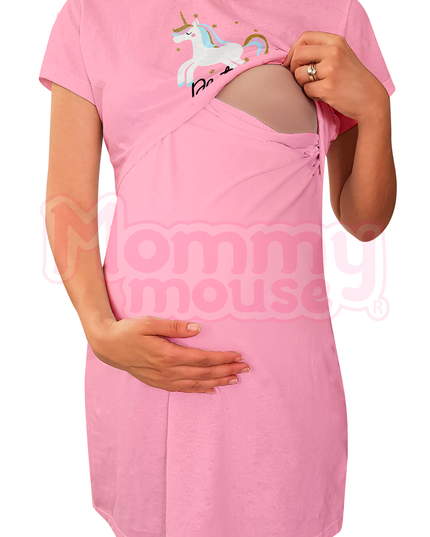 Dúo Camisón lactancia + Mameluco. De tal madre