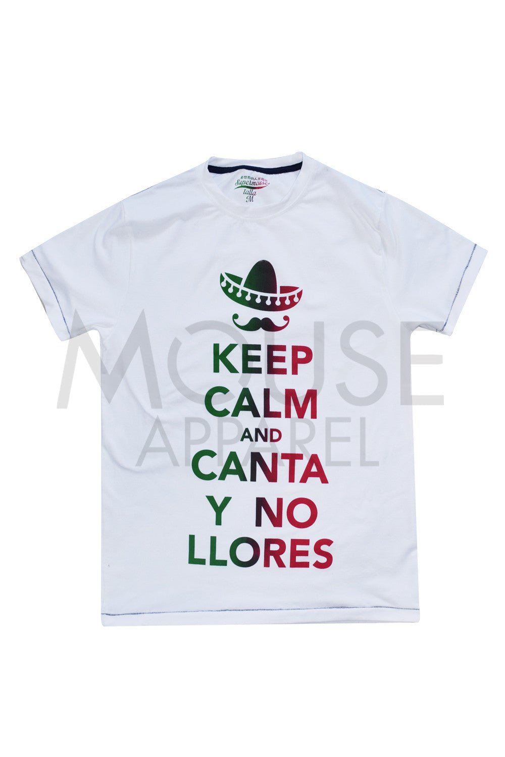 Playera caballero. Canta y no llores