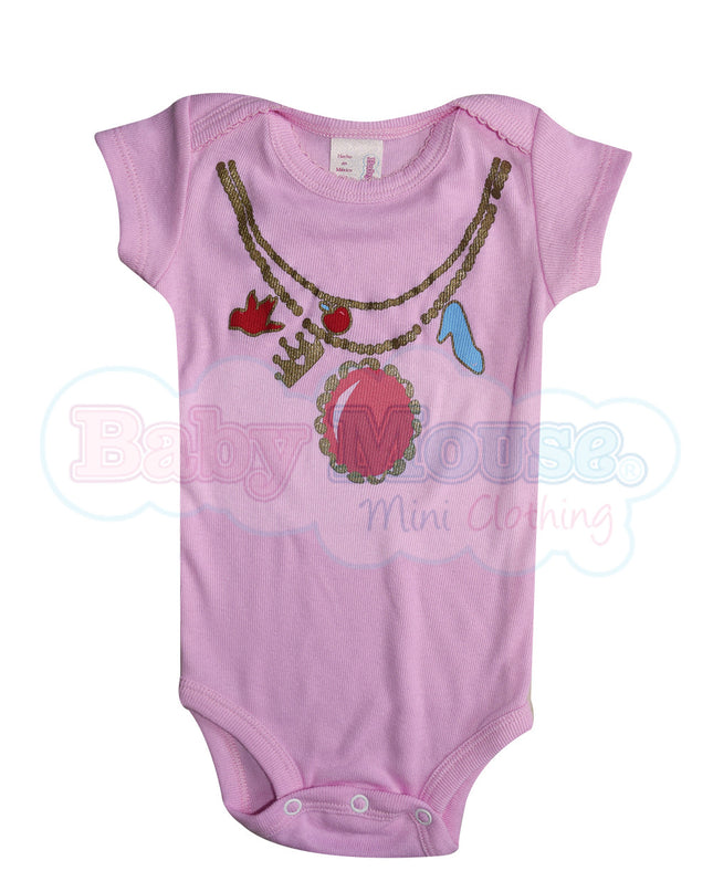 Pañalero Manga Corta Niña. Collar.