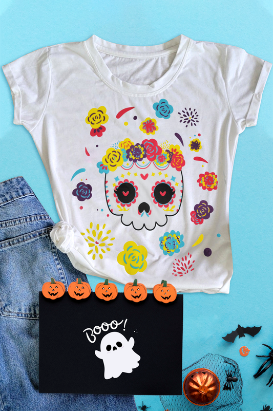 Blusa dama manga corta. Catrina
