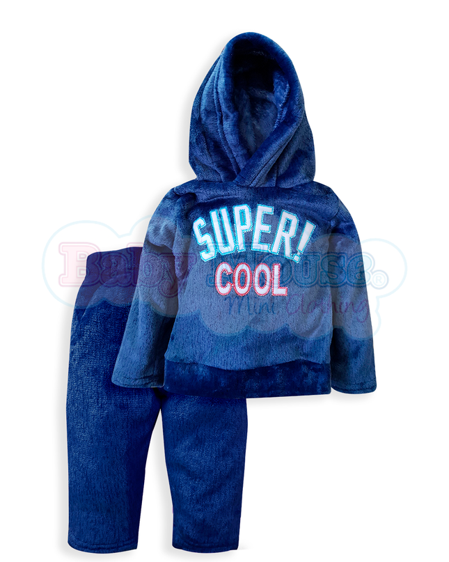 Conjunto Flanel Azul - Super Cool