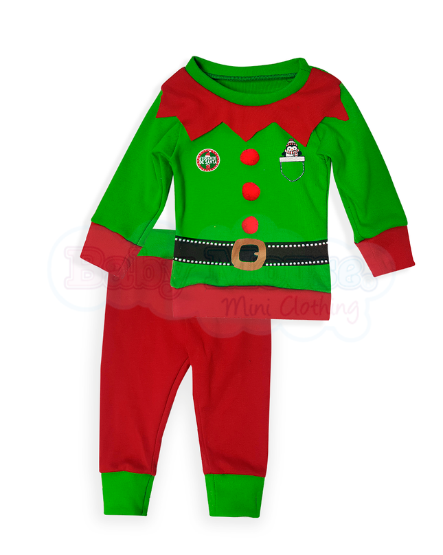 Conjunto 2 Piezas Bebé. Duende pompones