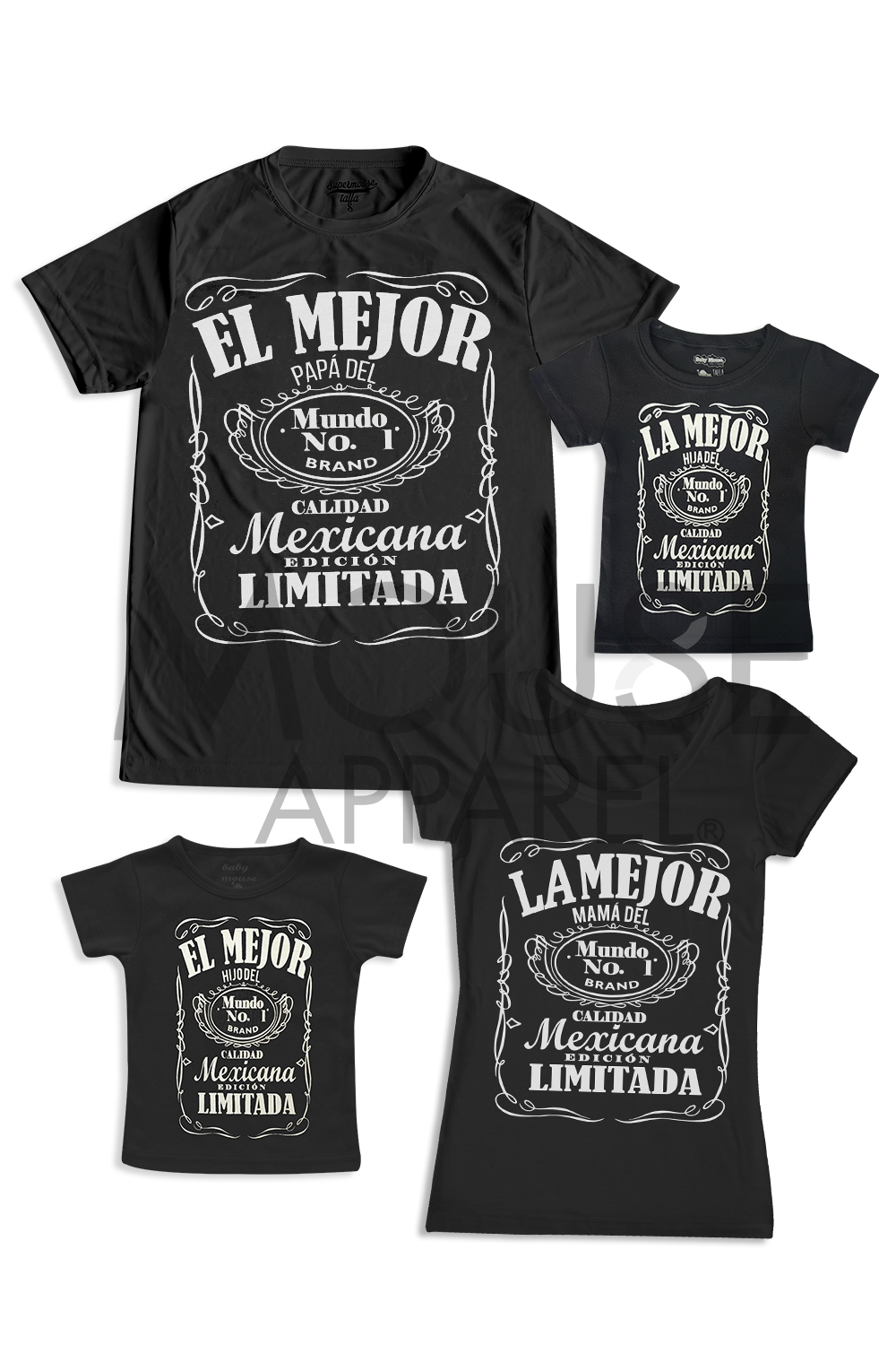 Playera caballero. El mejor pap del mundo Mouse Apparel