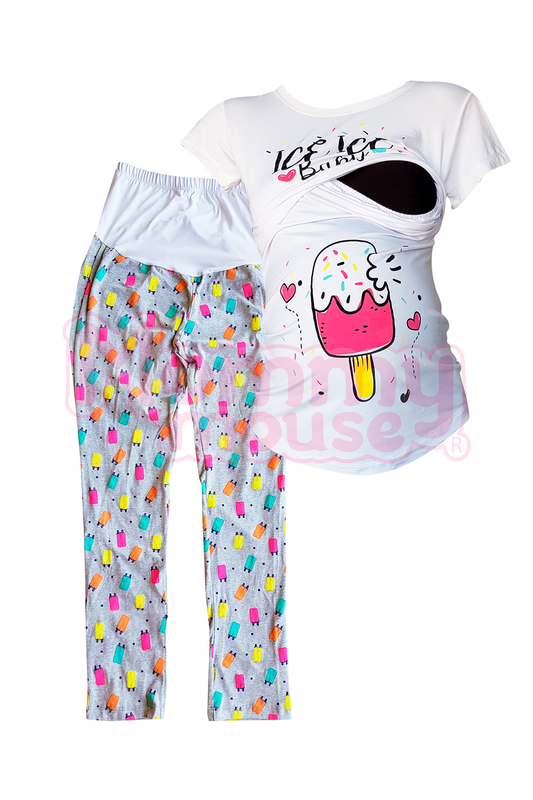 Pijama maternidad-lactancia mc. Ice Ice Baby
