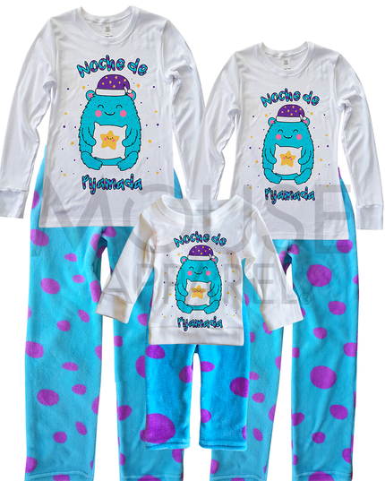 Pijama polar 6 a 24 meses. Baby Monster