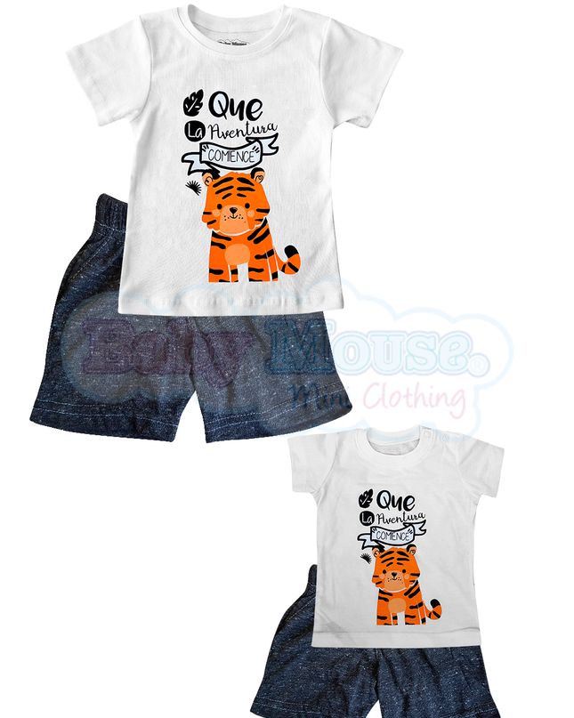 Set 2 Pzas - Aventura 3 meses a 10 Años