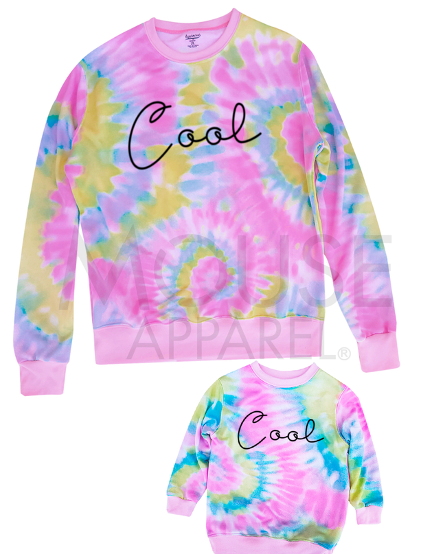 Sudadera ligera Niña Tie Dye. Cool