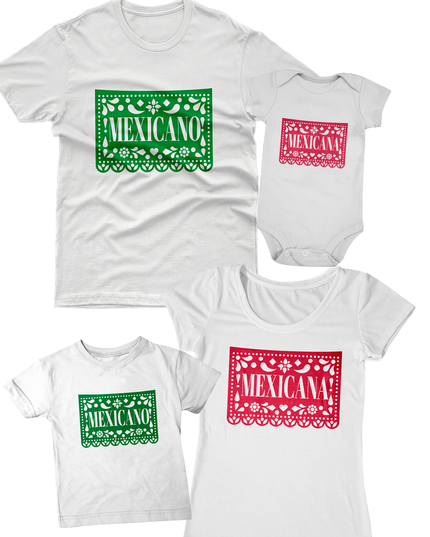 Playera Kids Niño manga corta. Mexicano