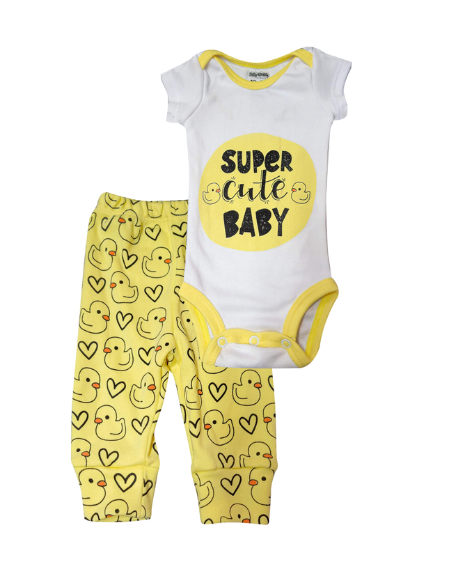 Set 2 - piezas. Super Cute Baby