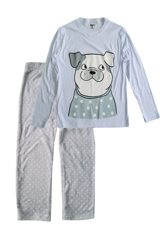 Pijama Polar Caballero. Perro