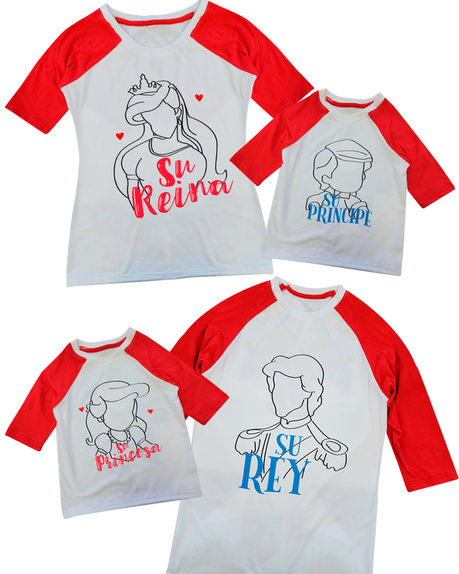 Playera niño Ranglan. Su princesa