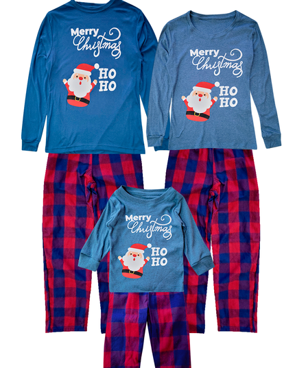 Pijama Franela 1 a 10 Años. Santa Christmas