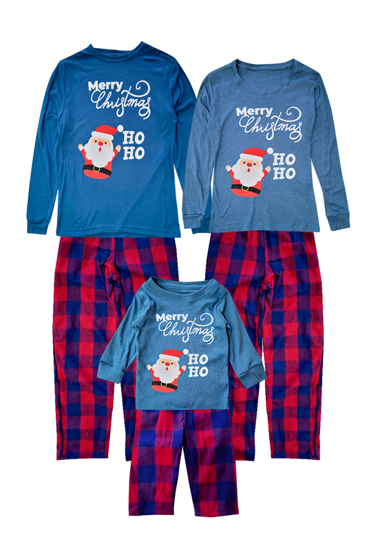 Pijama Franela 1 a 10 Años. Santa Christmas