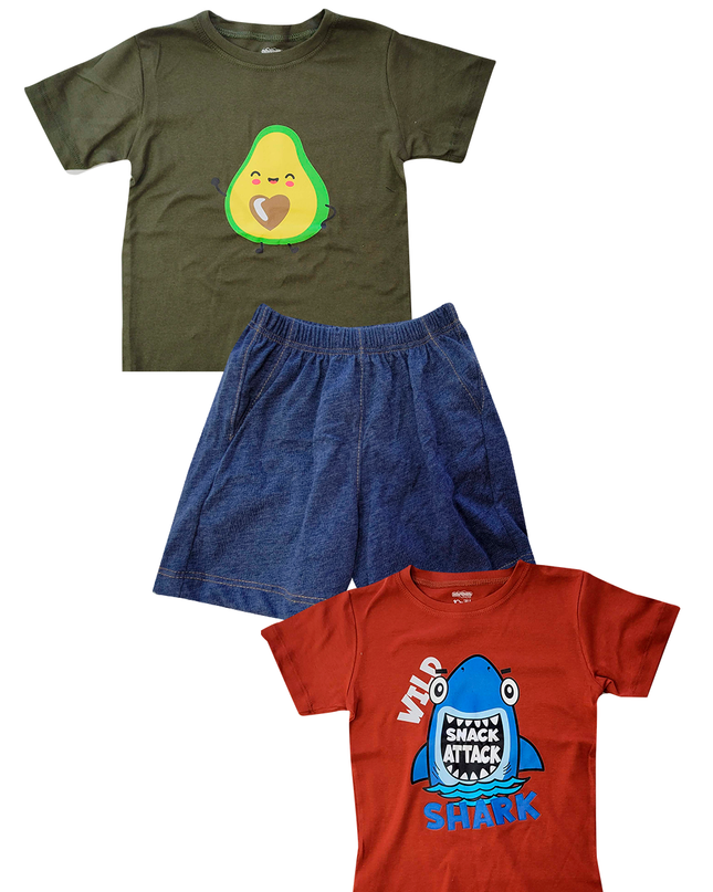 Conjunto 3 Pzas - Aguacatito/Shark
