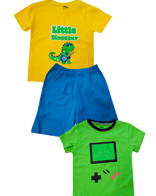 Conjunto 3 Pzas - Little Dino/Game