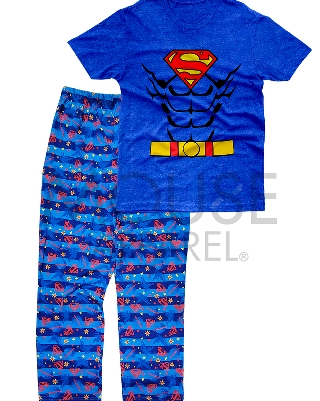 Pijama Caballero manga corta. Superman