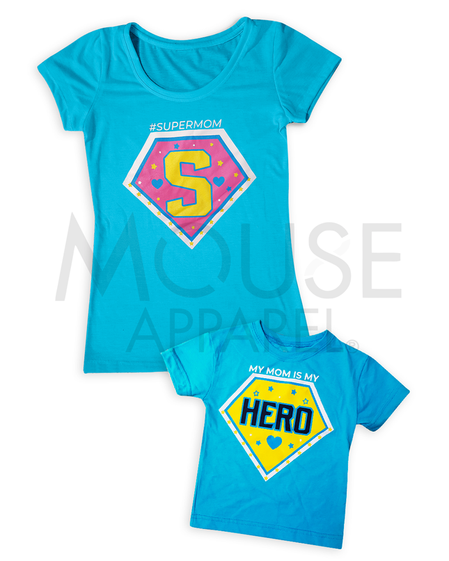 Set Mamá e Hijo. Supermom