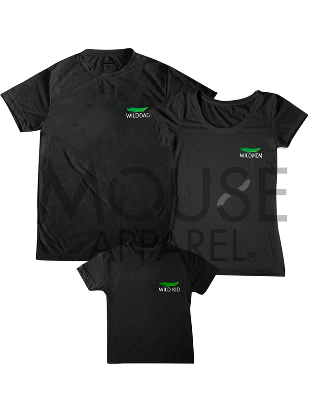 Playeras Familiares. Family Wild