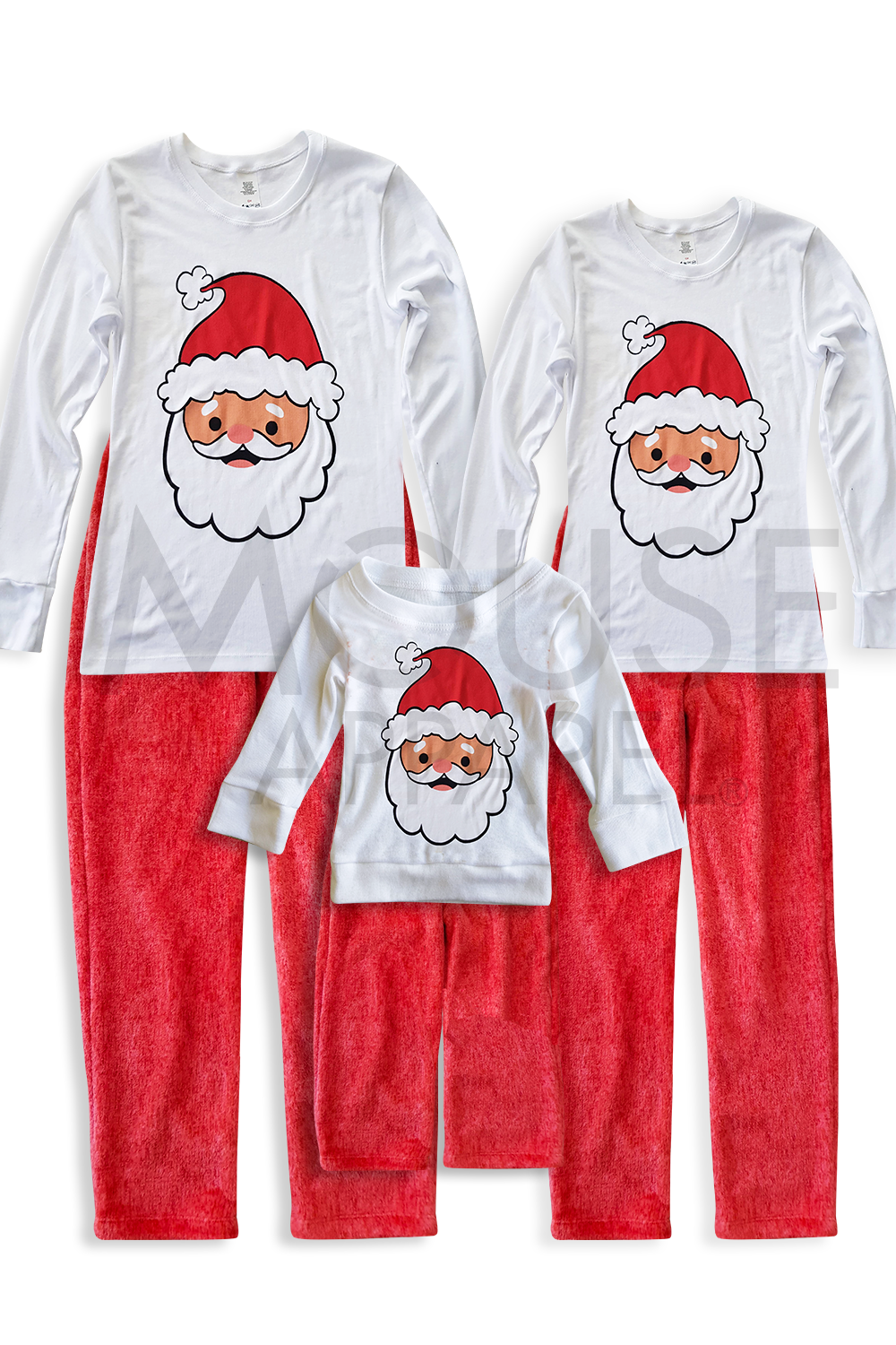 Pijama polar 6 a 24 meses. Santa