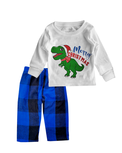 Pijama Franela 1 a 10 Años. Rex Christmas