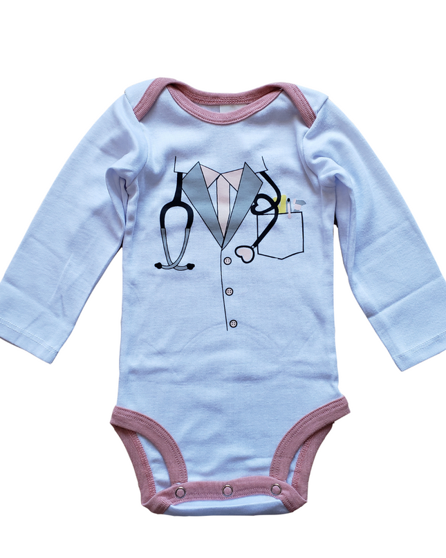 Pañalero Manga Larga Niña. Doctora.