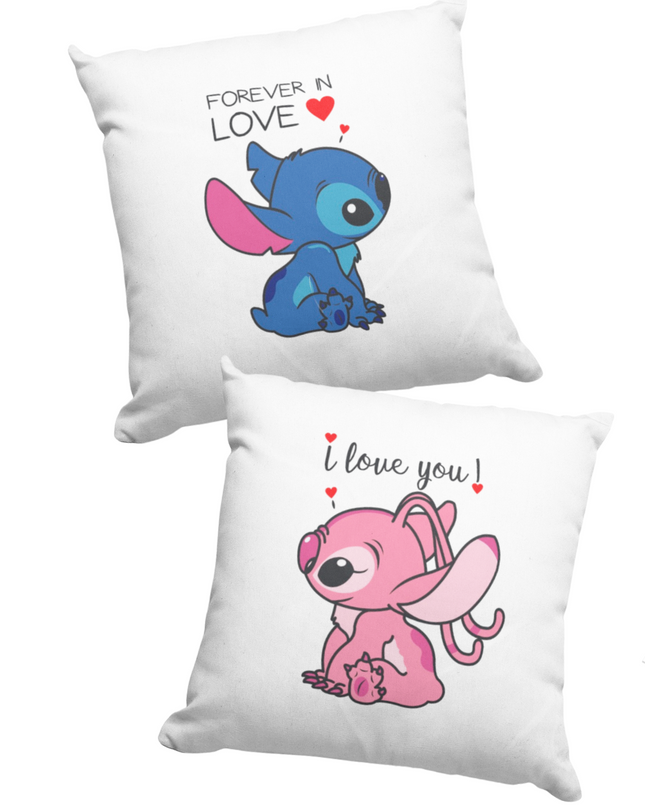 2 Cojines románticos. Forever in love