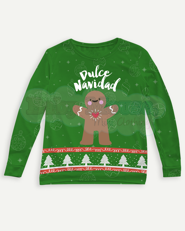 Sueter ligero Bebé. Galleta navideña