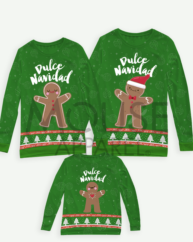 Sueter ligero Bebé. Galleta navideña