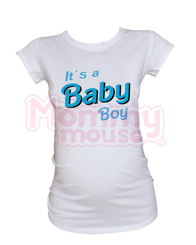 Blusa Maternidad Básica Manga corta.  It´s a Baby boy