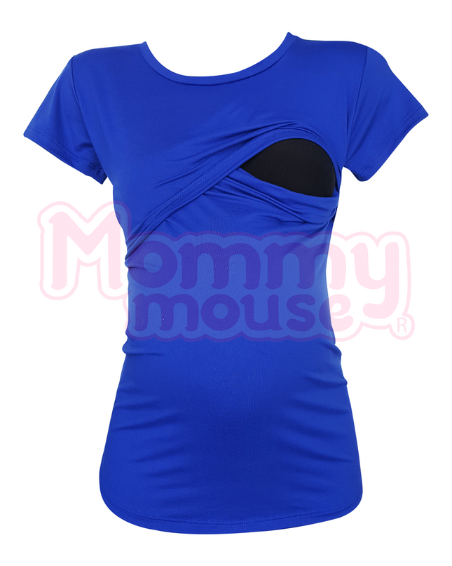 Blusa maternidad-lactancia. Rey