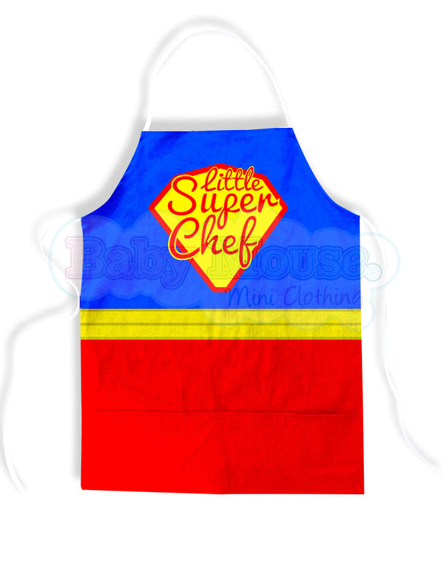 Mandil Mamá y niño. Super Chefs