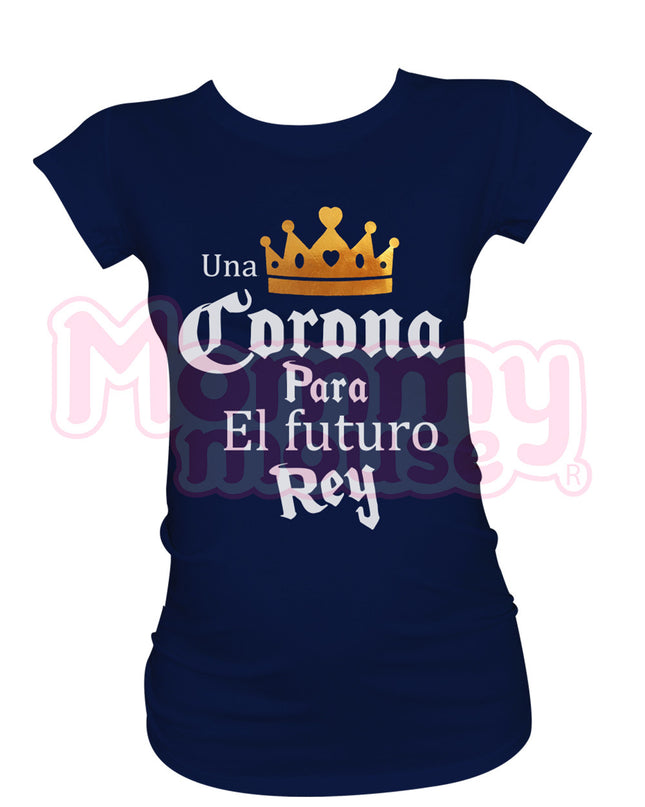 Blusa Maternidad Básica Manga corta. Futuro rey