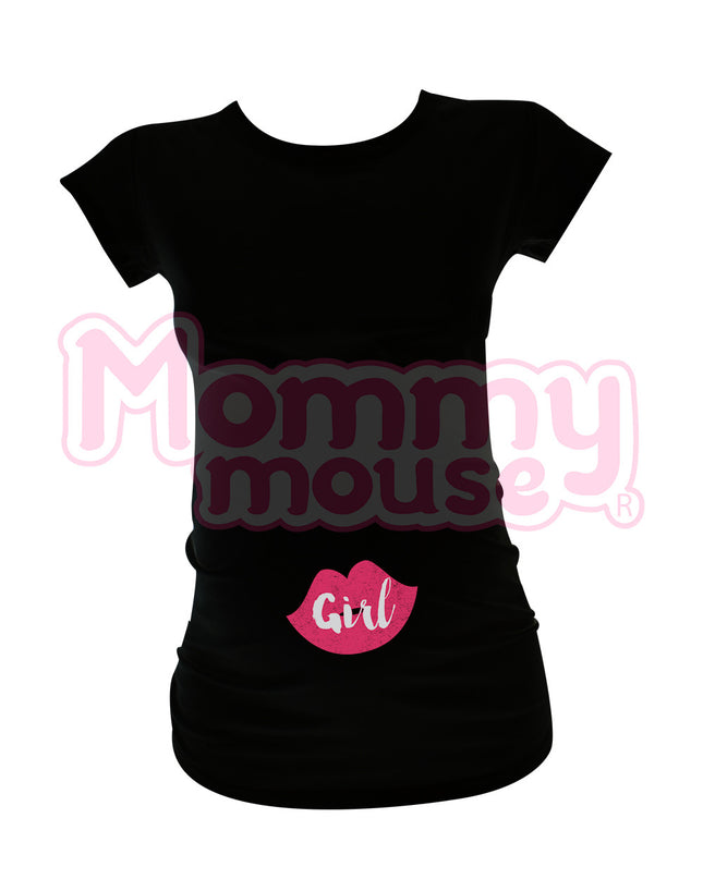 Blusa Maternidad Básica Manga corta. Beso girl