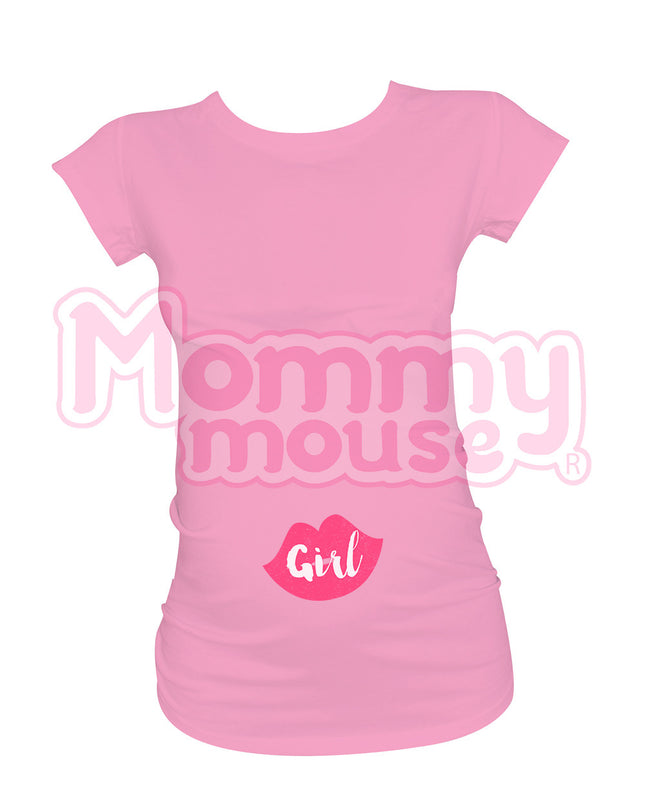 Blusa Maternidad Básica Manga corta. Beso girl