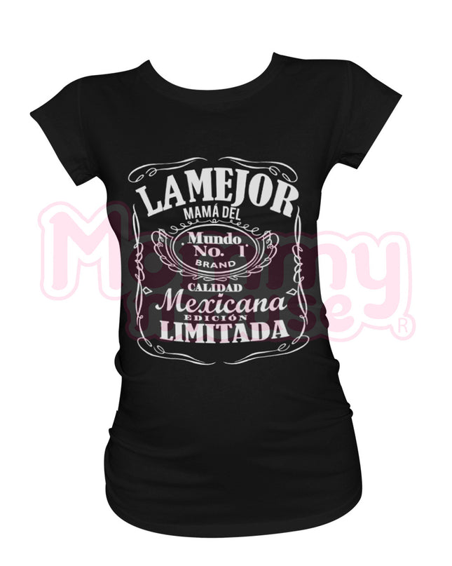 Blusa Maternidad Básica Manga corta. La mejor mamá